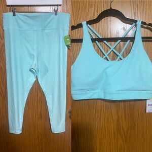 Plus size Brand new adorable workout set